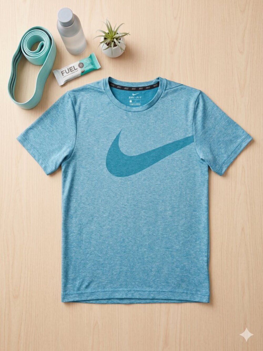 Nike Teal Dri-FIT Swoosh Tee